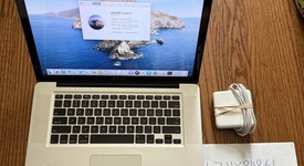 Good
													MacBook Pro 2012 (Unibody) - 15" - Silver, 256 GB, 8 GB, photo 1 of 10
