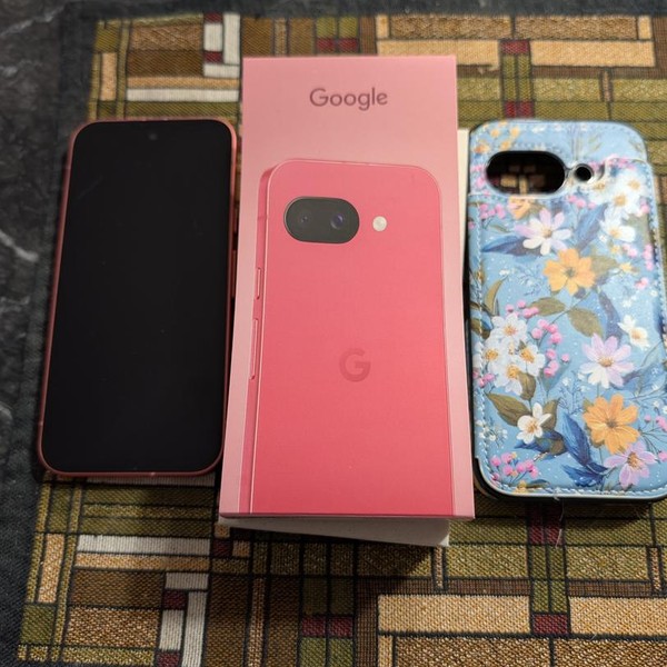 Google Pixel 9a - Unlocked, 128 GB, Peony, 8 GB