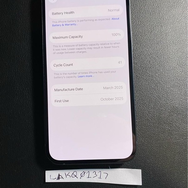 Apple iPhone 16e - Unlocked, 128 GB, Black, A3212
