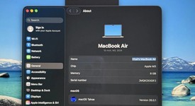 Good
													MacBook Air 2024 (M3) - 15" - Apple M3, Silver, 256 GB, 8 GB, 10-core GPU, photo 4 of 10