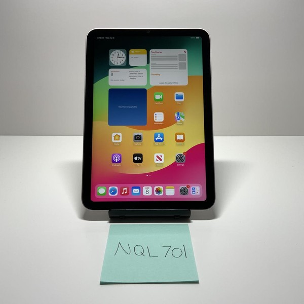 Apple iPad Mini 6th Gen - Wi-Fi, 64 GB, Pink, A2567