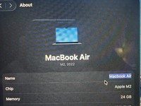 MacBook Air 2022 - 13"