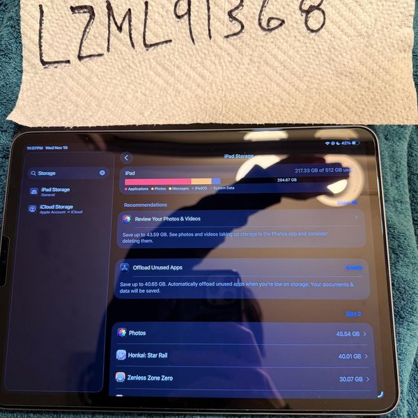 Apple iPad Pro 11 inch 3rd Gen 2021 - Wi-Fi, 512 GB, Gray