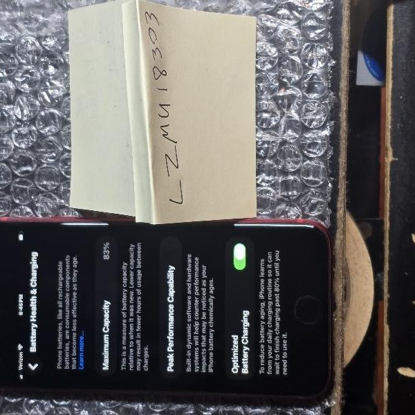 Apple iPhone SE 2nd Gen 2020 - Unlocked, 64 GB, Red, A2275