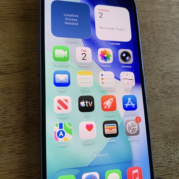 Apple iPhone 16 - Unlocked, 128 GB, Ultramarine, A3081