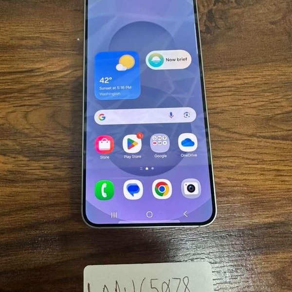 Samsung Galaxy S25 - T-Mobile, Silver Shadow, 128 GB, 12 GB, SM-S931U