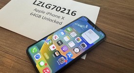 Good
													Apple iPhone X - Unlocked, Gray, 64 GB, A1865, photo 4 of 5