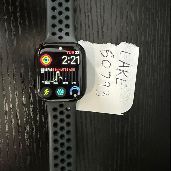 Apple Watch Series 11 46mm - Unlocked, Jet Black, A3337 - Cellular, Aluminum