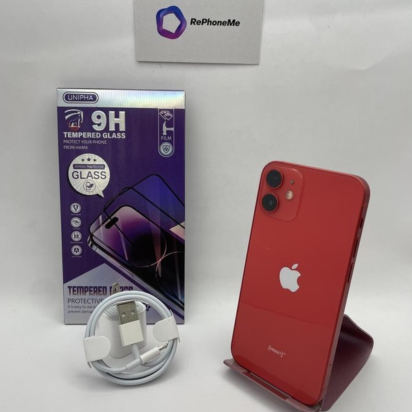 Apple iPhone 12 Mini - Unlocked, 64 GB, Red, A2176