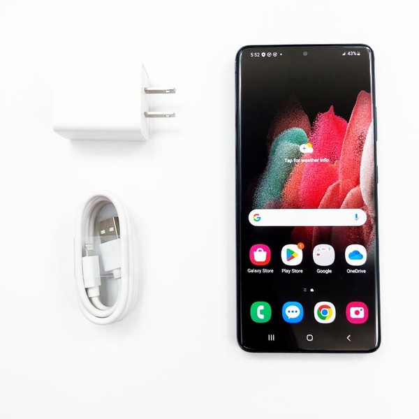 Samsung Galaxy S21 Ultra 5G - Unlocked, 512 GB, Navy Blue, 16 GB, SM-G998U1