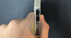 Good
													Apple iPhone 13 Pro Max - Unlocked, Silver, 256 GB, A2484, photo 4 of 7