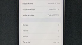 Good
													Apple iPhone 16 Pro - Unlocked, Desert, 256 GB, A3083, photo 5 of 10