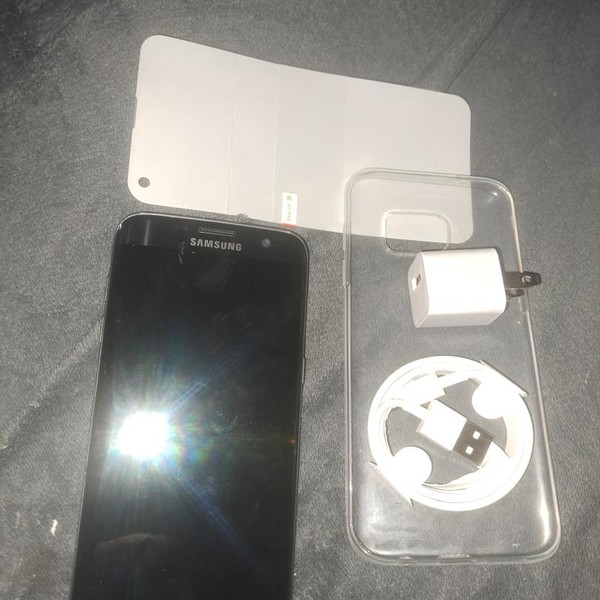 Samsung Galaxy S7 Edge - Sprint, 32 GB, Black, SM-G935P