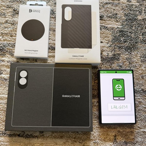 Samsung Galaxy Z Fold8 - Unlocked, 256 GB, Graphite, 12 GB, SM-F971U1