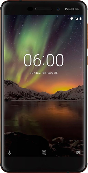 Nokia 6.1 - Unlocked, 32 GB, Black, 3 GB