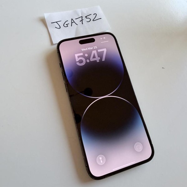 Apple iPhone 14 Pro Max - Unlocked, 128 GB, Purple, A2651