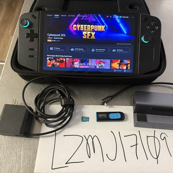 Lenovo Legion Go - 1 TB, Black, 16 GB, AMD Ryzen Z1 Extreme