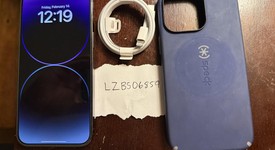 Good
													Apple iPhone 14 Pro Max - Unlocked, Purple, 128 GB, A2651, photo 1 of 8