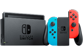 Nintendo Switch - Red & Blue, 32 GB