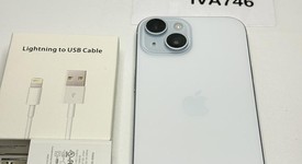 Good
													Apple iPhone 15 - Unlocked, Blue, 256 GB, A2846, photo 4 of 5