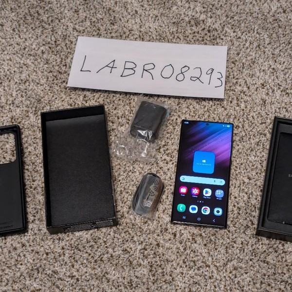 Samsung Galaxy S22 Ultra - Verizon, 128 GB, Black, 8 GB, SM-S908U