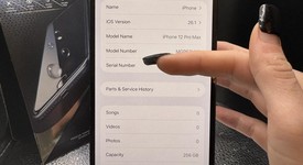 Good
													Apple iPhone 12 Pro Max - Unlocked, Pacific Blue, 256 GB, A2342, photo 3 of 11