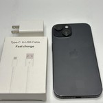 Fair Apple iPhone 15 - Unlocked, 128 GB, Black, A2846