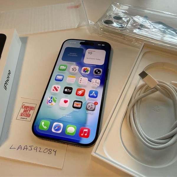 Apple iPhone 16 Pro - Unlocked, 256 GB, Black, A3083