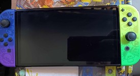 Good
													Nintendo Switch - OLED - White, 64 GB, Splatoon 3, photo 5 of 9