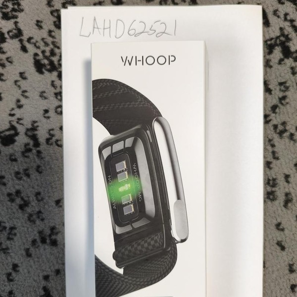 Whoop Fitness Tracker - Black