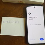 Mint Fairphone 6 - Unlocked, 256 GB, Black, 8 GB