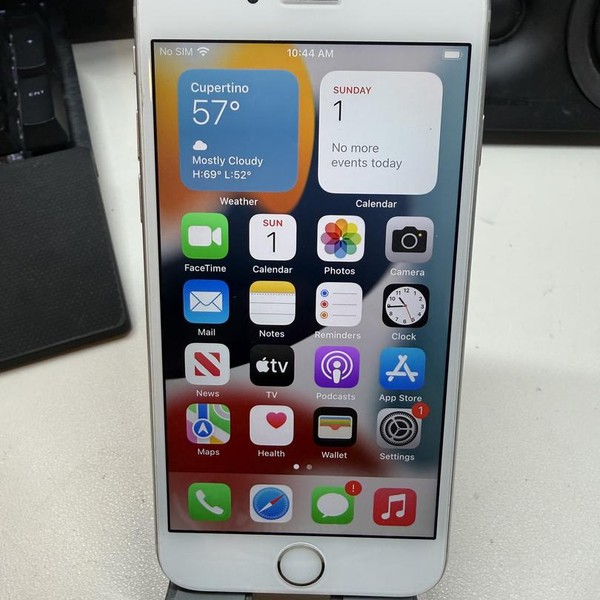 Apple iPhone 6S - Unlocked, 128 GB, Silver, A1688