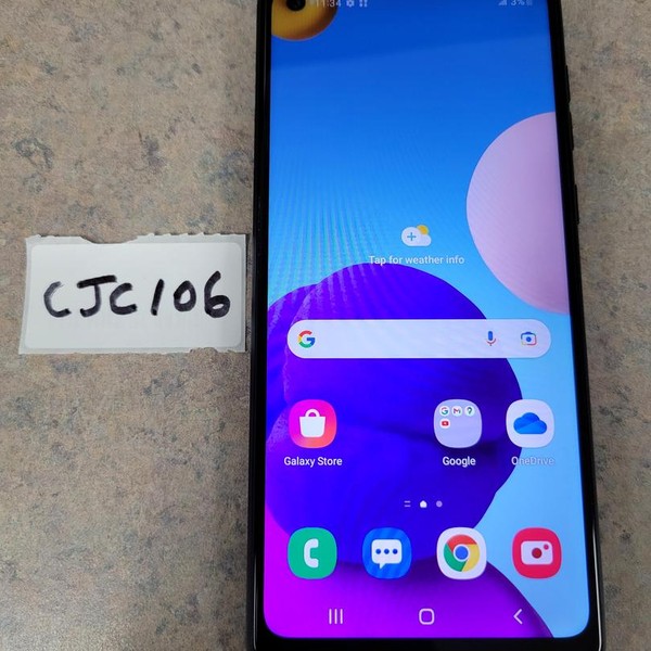 Samsung Galaxy A21 - T-Mobile, Black, 32 GB, 3 GB