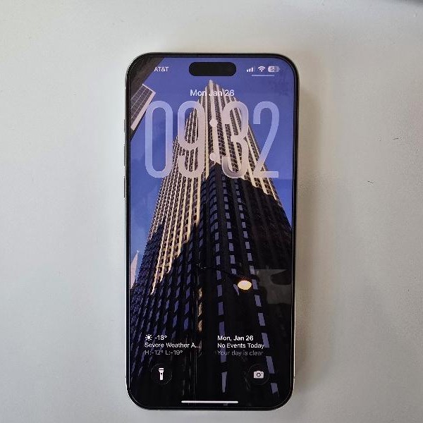 Apple iPhone 15 Pro Max - Unlocked, White, 256 GB, A2849