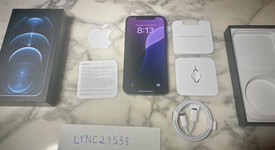 Good
													Apple iPhone 12 Pro - Unlocked, Pacific Blue, 256 GB, A2341, photo 4 of 14