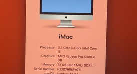 Mint
													iMac 2020 27" Retina 5K - I5, 1 TB, 64 GB, photo 3 of 10