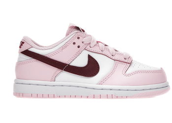 Nike Dunk Low Pink Red White (PS) for sale
