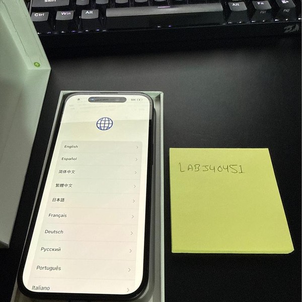 Apple iPhone 16 - AT&T, 128 GB, Black, A3081