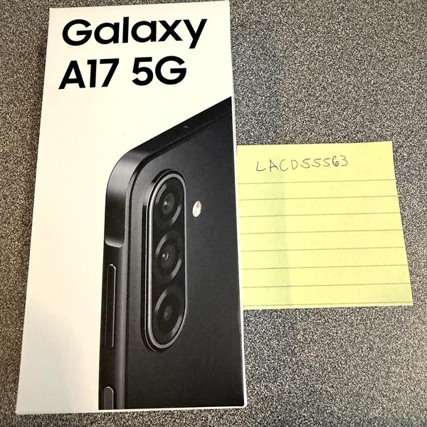 Samsung Galaxy A17 5G - Unlocked, 128 GB, Black, 4 GB, SM-A176U1