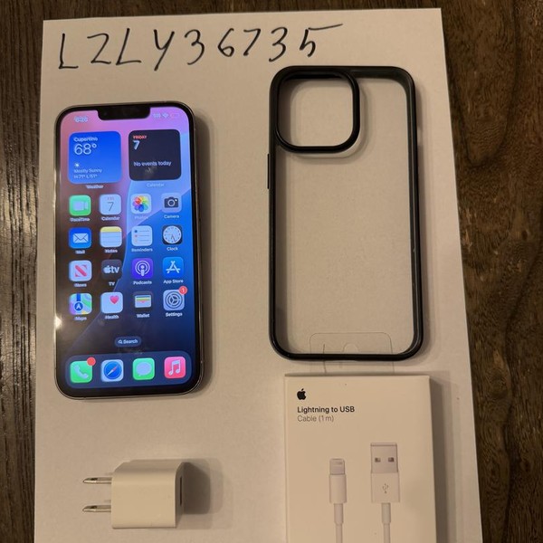 Apple iPhone 13 Pro - Unlocked, 256 GB, Silver, A2483