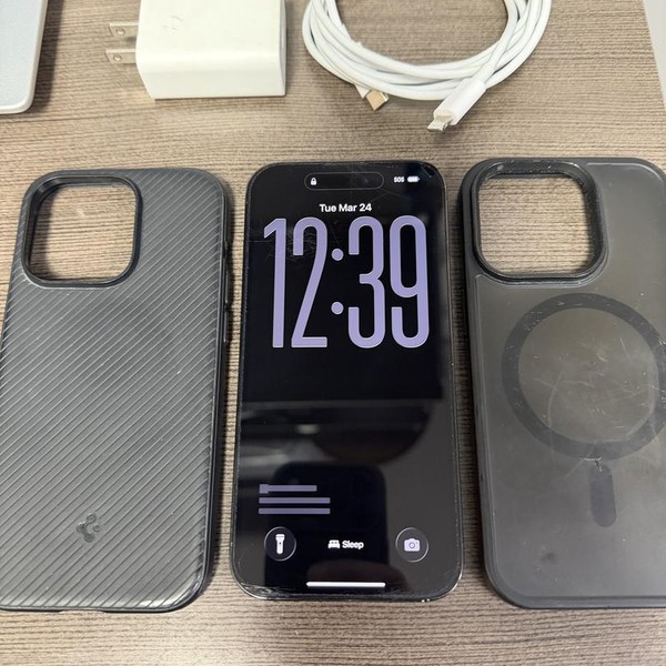 Apple iPhone 14 Pro - Unlocked, 128 GB, Black, A2650