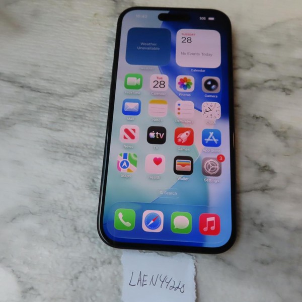 Apple iPhone 15 - T-Mobile, 128 GB, Black, A2846