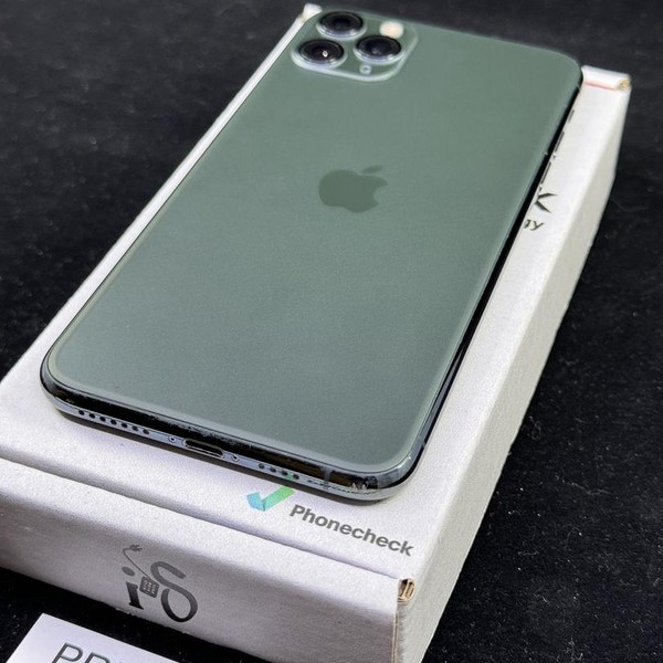 Apple iPhone 11 Pro Max - Unlocked, 256 GB, Green, A2161