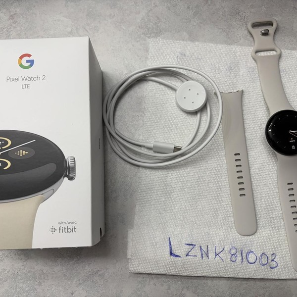 Google Pixel Watch 2 - Unlocked, Silver, LTE