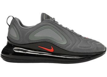 Nike Air Max 720 Cool Grey Bright Crimson Black for sale