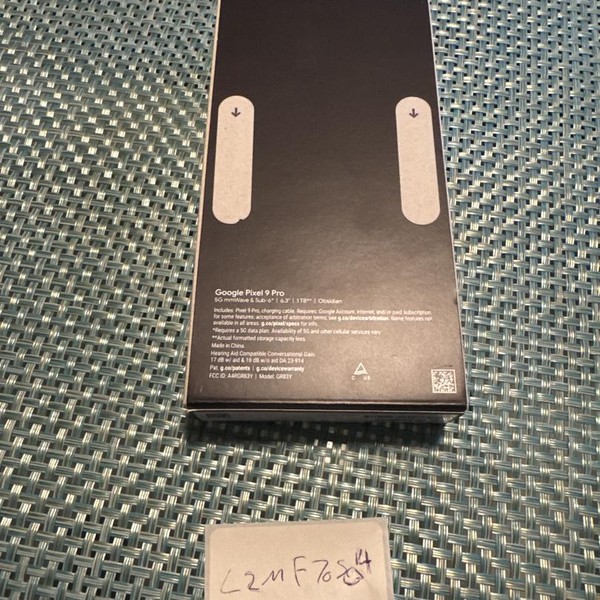 Google Pixel 9 Pro - Unlocked, 1 TB, Obsidian, 16 GB, GR83Y