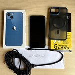 Good Apple iPhone 13 - Unlocked, 128 GB, Blue, A2482
