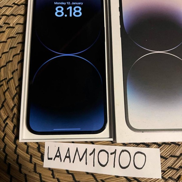 Apple iPhone 14 Pro Max - Unlocked, 1 TB, Black, A2651