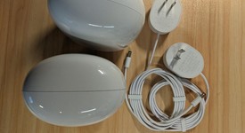 Good
													Google Nest Wifi Pro 6e Mesh Router - Snow, 2-Pack, photo 3 of 5
