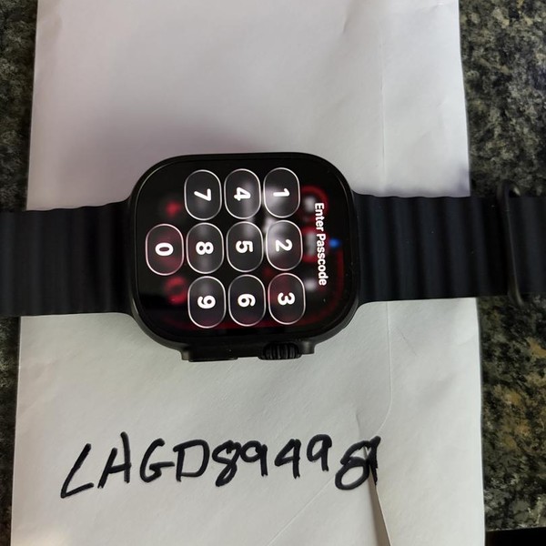 Apple Watch Ultra 3 49mm - Unlocked, Black, A3281